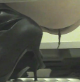 Two scenes featuring women having runny shits into a floor toilet - observed from under the bathroom toilet stall by an unseen cameraman.